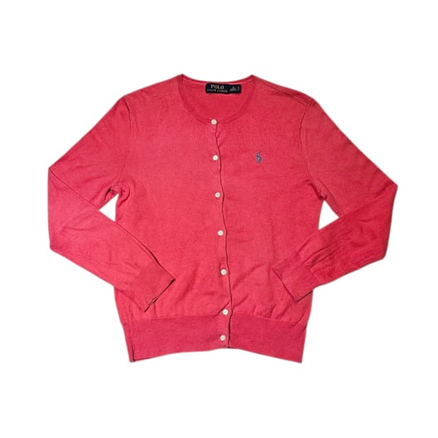폴로 랄프로렌 라운드넥 가디건