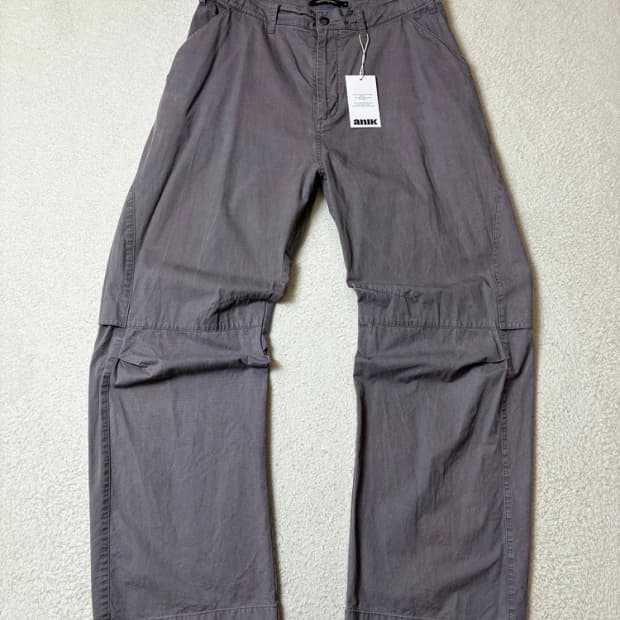 해칭룸 가먼트 다잉 벤티드 팬츠 PN6612