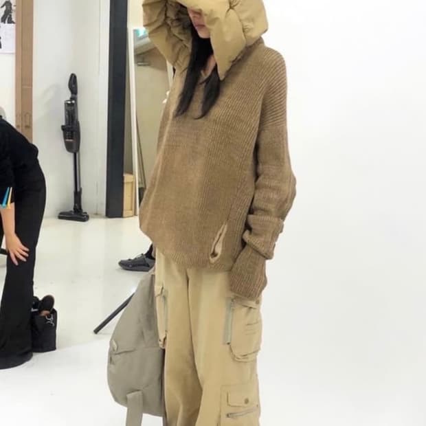 혜인서 후드 니트 2 사이즈