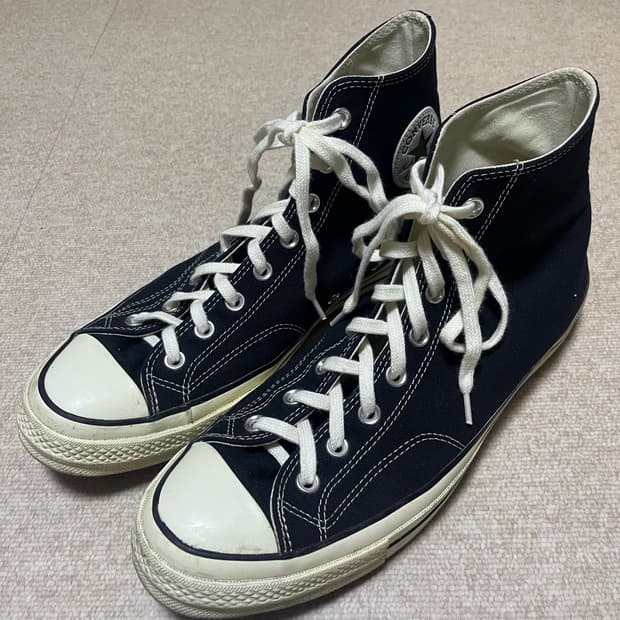 [295] 컨버스 척 70 하이 블랙