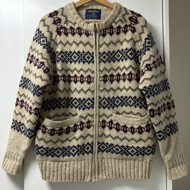 울리치 니트 집업