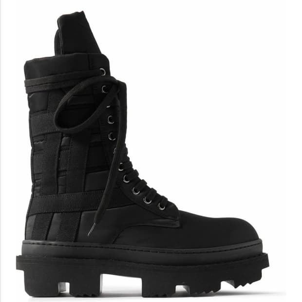 릭오웬스 다크쉐도우 메가투스 부츠