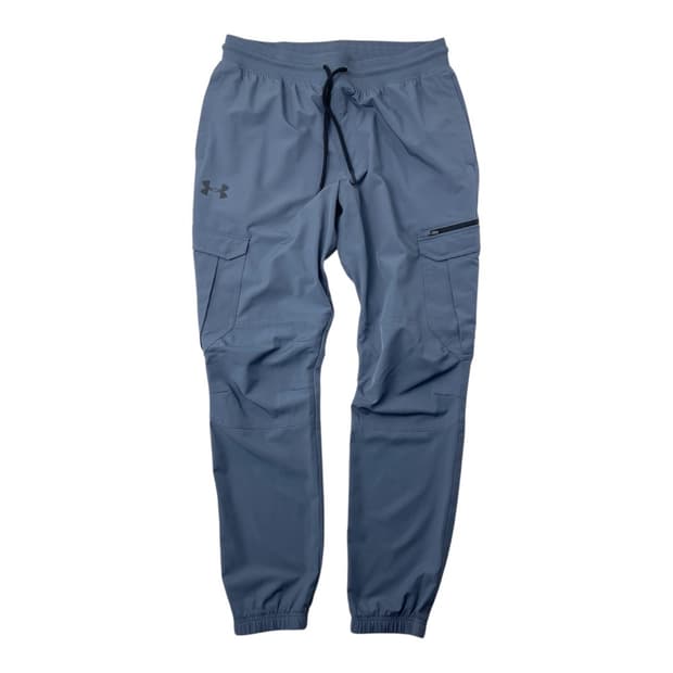 [중고] 언더아머 얇은 카고 조거 트레이닝 바지