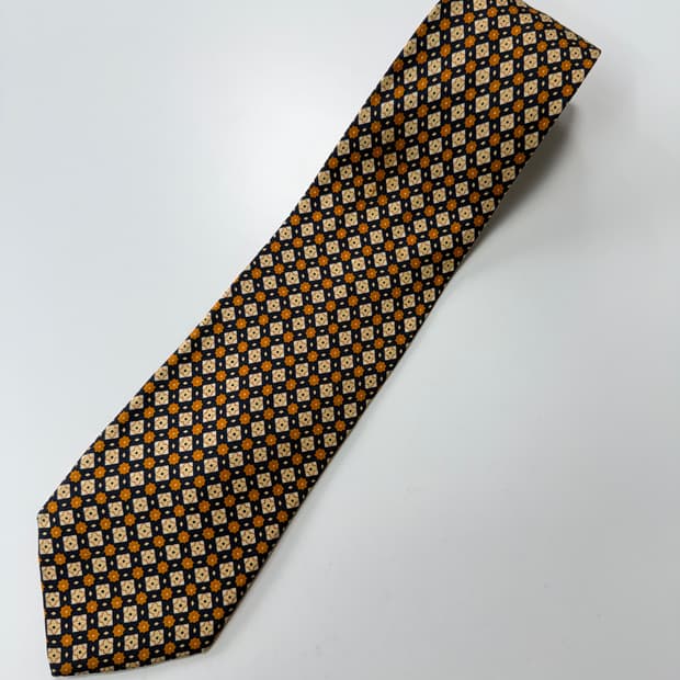 아쿠아스큐텀(Aquascutum) 실크 넥타이 9.3cm