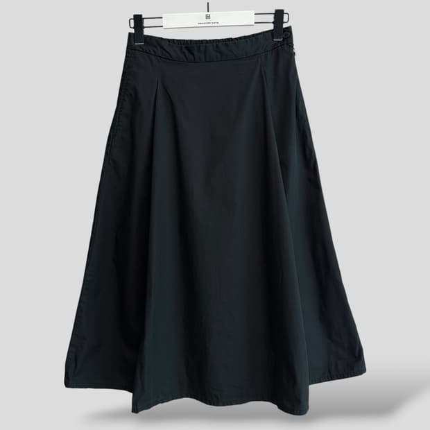 (여성L)muji 무인양품 플레어 롱 스커트