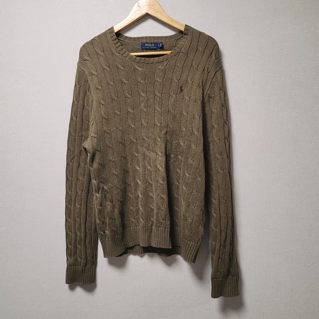 [L] 폴로 랄프로렌 케이블 꽈배기 니트