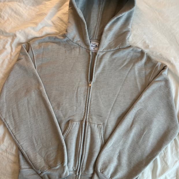 아킴보 클럽 그레이 후드집업 M