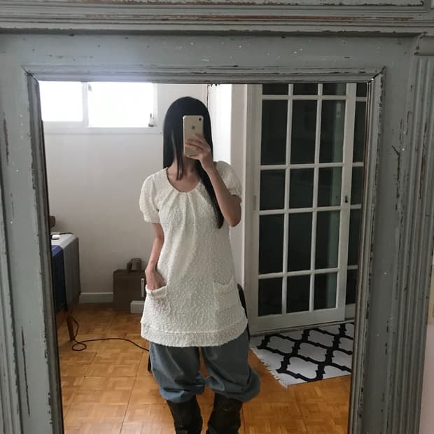 vintage pocket top