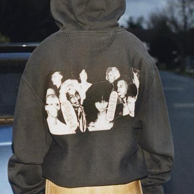 스투시 x 마틴로즈 콜라보 후드티