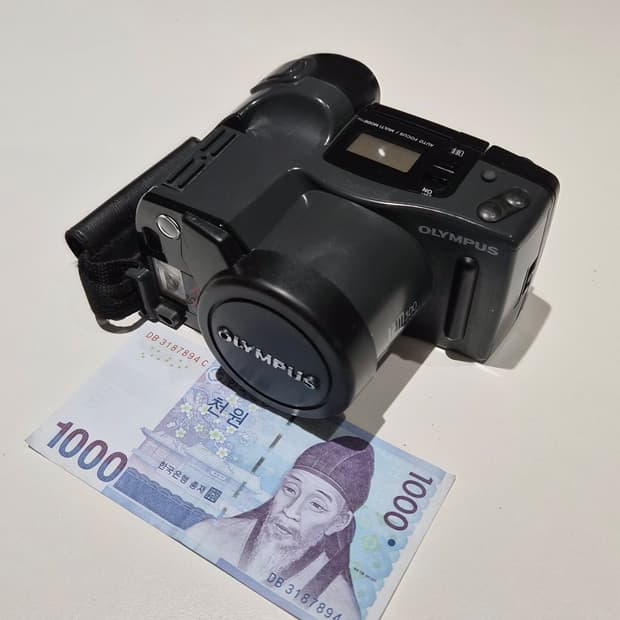 작례O 유럽카메라어워드 올림푸스 izm 300 필름카메라 빈티지 필카