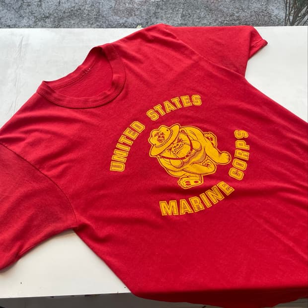80‘s USMC “Chesty” Bulldog T-shirt