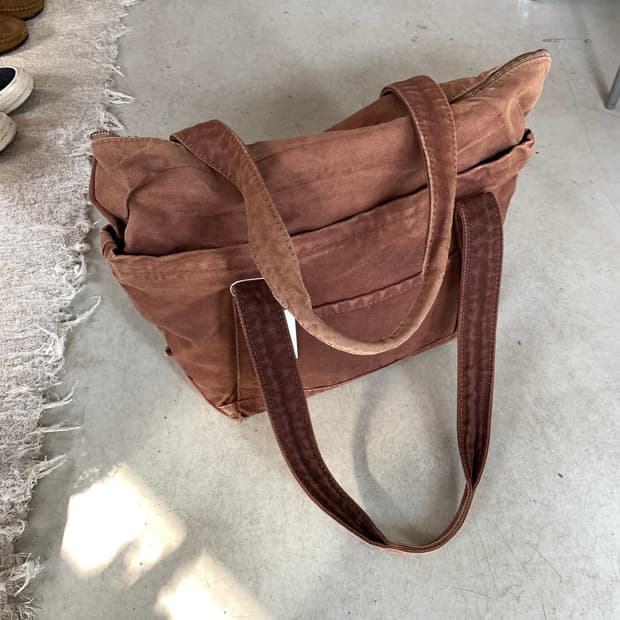 Kapital 캐피탈 캔버스 숄더백