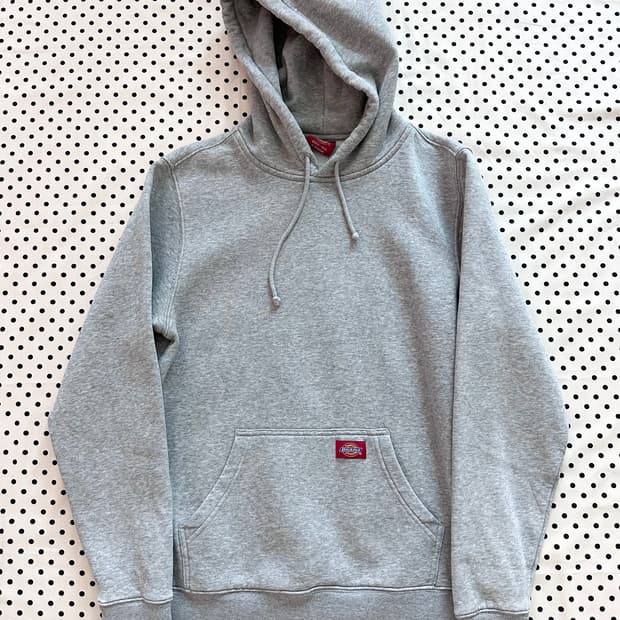 디키즈 그레이 후드티 