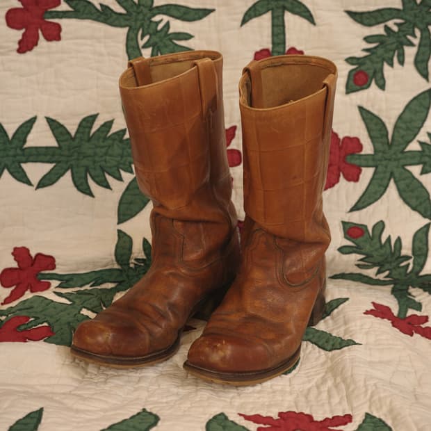 70‘s Dingo by Acme 스퀘어 캠퍼스 부츠