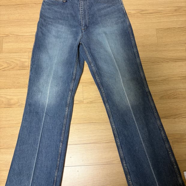 [32] 캐피탈 14oz 데님 5P 플리츠 가공 부츠컷 데님팬츠