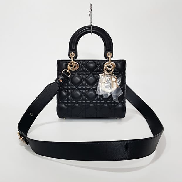 디올 레이디디올 스몰 블랙 M0538ONGE