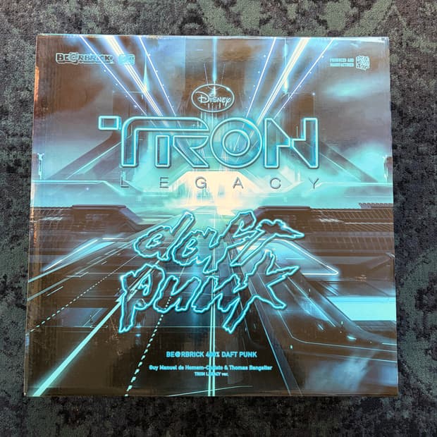 다프트펑크 트론 레거시 베어브릭 400% 메디콤토이 DAFT PUNK T