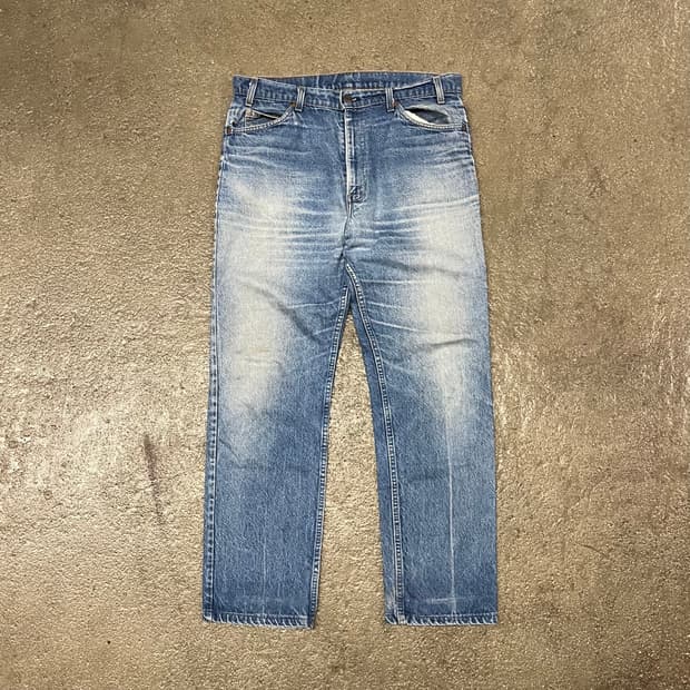 80s USA 리바이스509 데님 팬츠(36“)