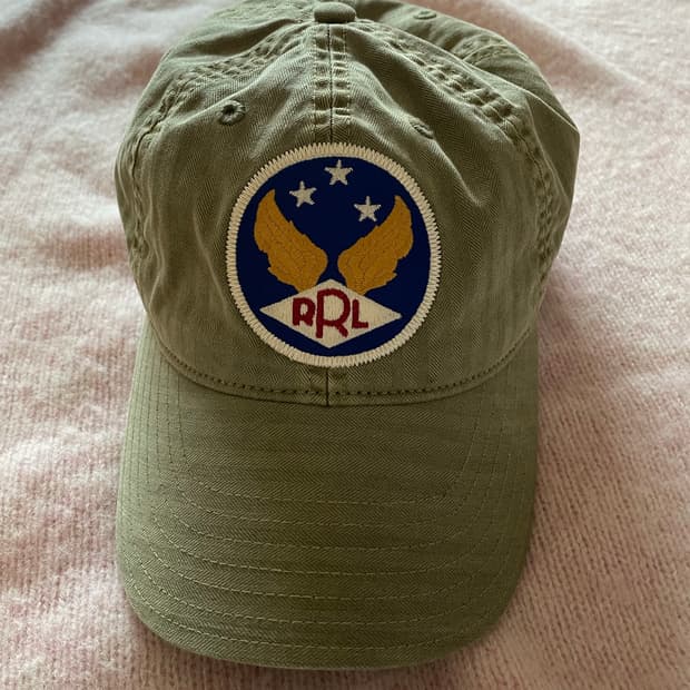 Rrl 볼캡 올리브