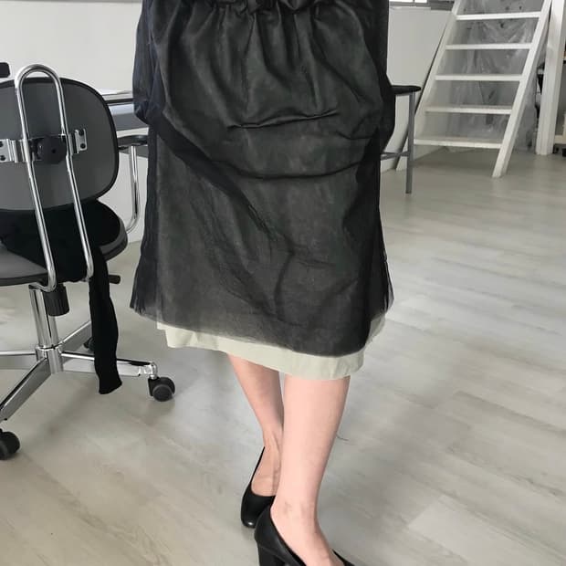 에옹쓰 25fw shasha 샤샤 스커트