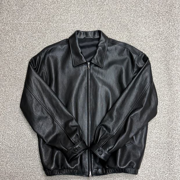 Sew 블루종 가죽자켓 2사이즈