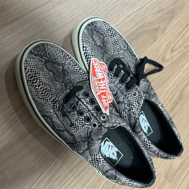 반스 뱀피 새제품 