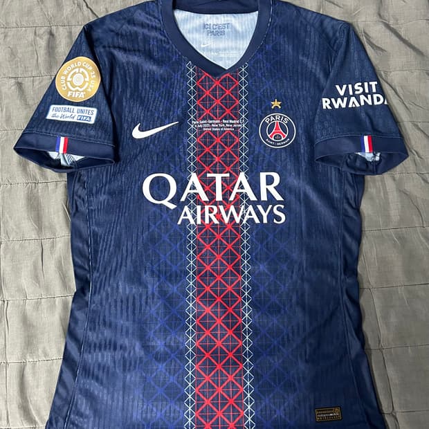 25-26 psg 파리 생제르망 홈 어센틱 유니폼 oem
