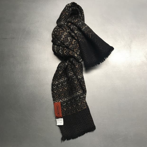 미쏘니 머플러 브라운