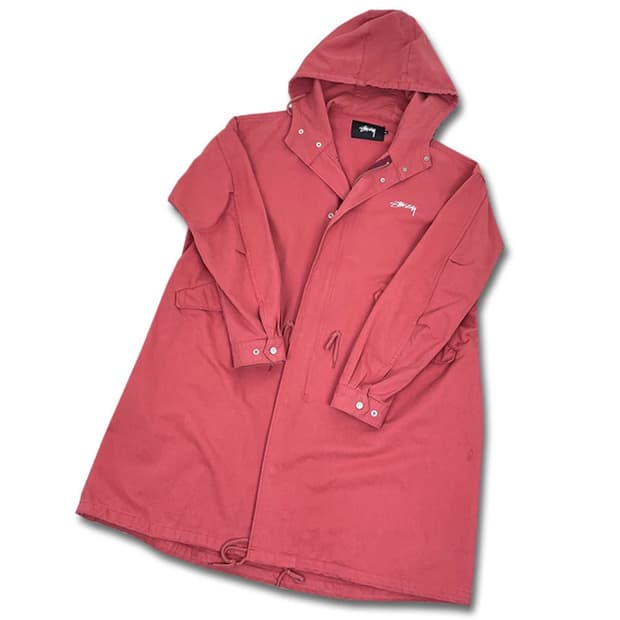 스투시 야상 피쉬테일 s