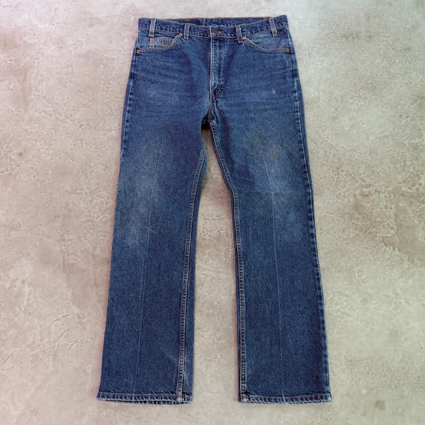 [36/32] 90s USA 🇺🇸 리바이스 517 오렌지탭 데님 중청