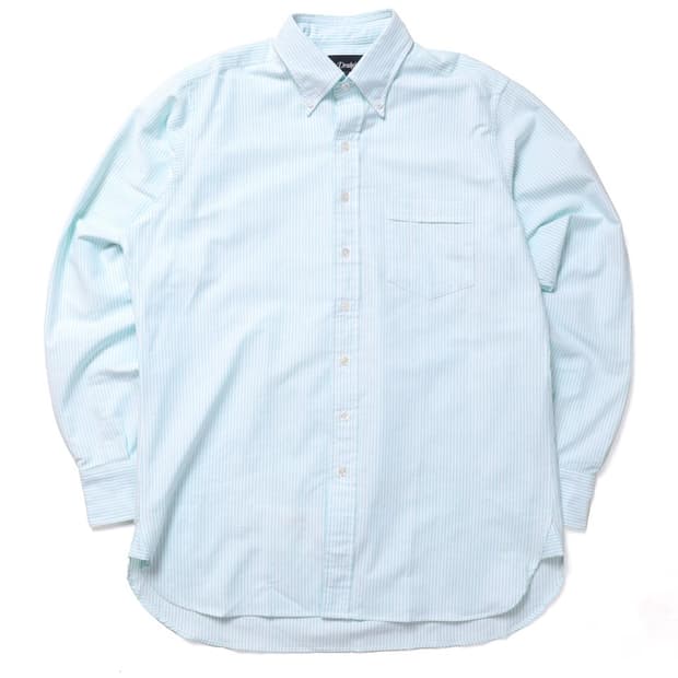 드레익스 Drake's Stripe Shirt 

