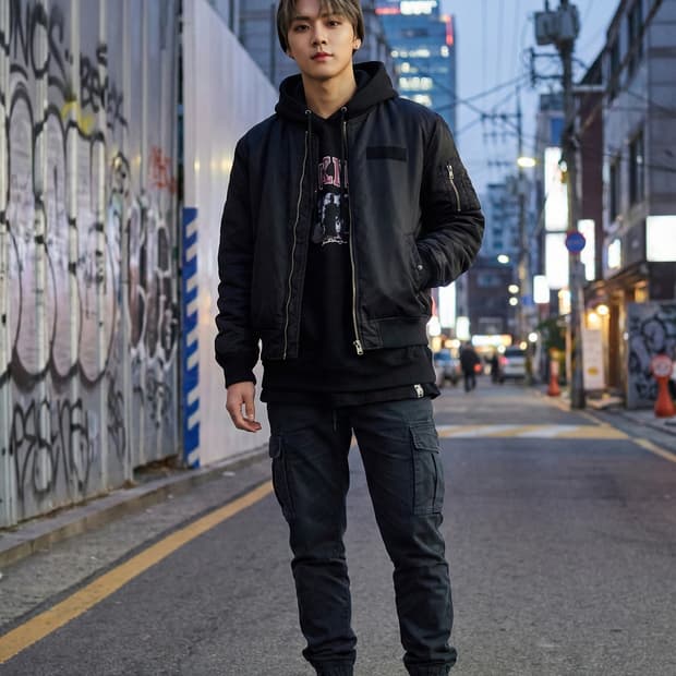 디키즈(Dickies) 베이직 MA-1 항공점퍼