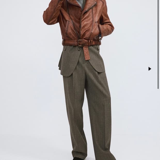 렉토 빈티지 이펙트 바이커 자켓 L 새상품