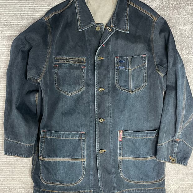 90s vintage GET USED 데님커버올