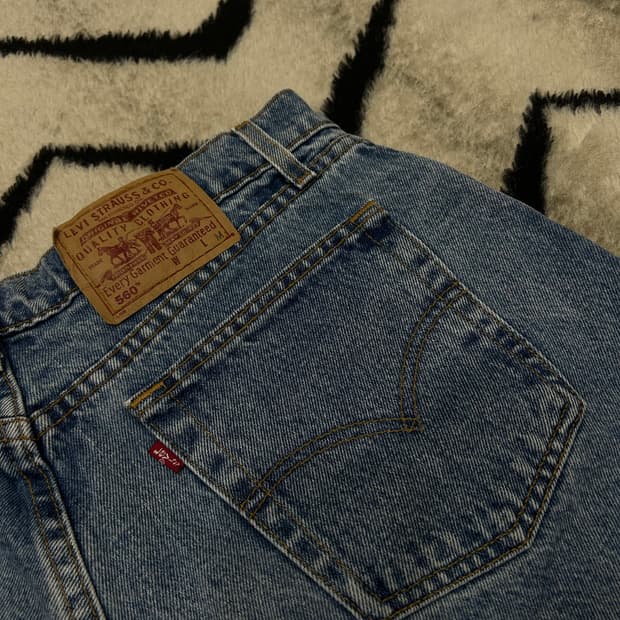 [M]리바이스560 USA 루즈핏 데님 반바지