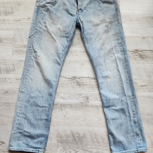 ARMANI 알마니 익스체인지 데님 팬츠. (36~37)인치 연청 청바지