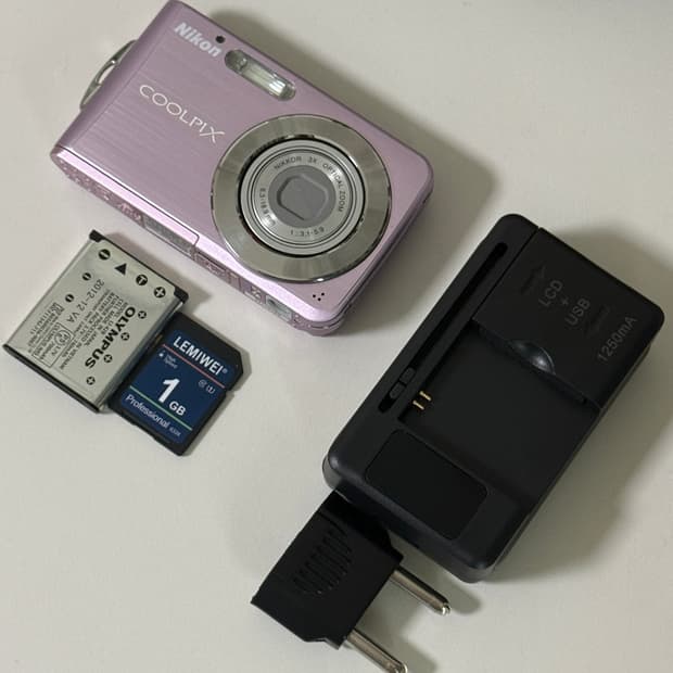 니콘 쿨픽스 S210 빈티지 디카 디지털카메라