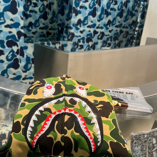 베이프 샤크후드 교환