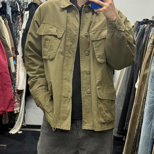 리퍼지스토어 M65 사파리 필드 헌팅 자켓 카키 야상 피쉬테일 개파카