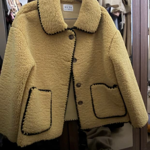 보세 양털 자켓