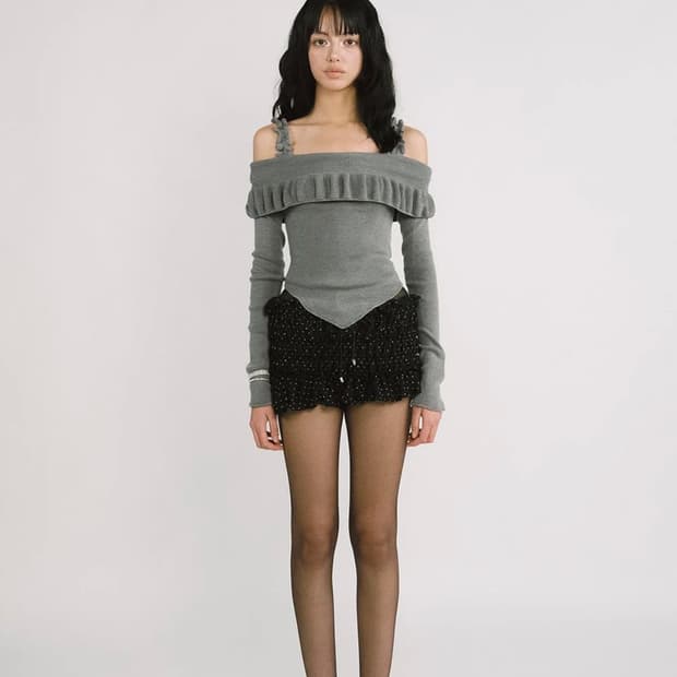 쓰리타임즈 켈리탑 Threetimes kelly top