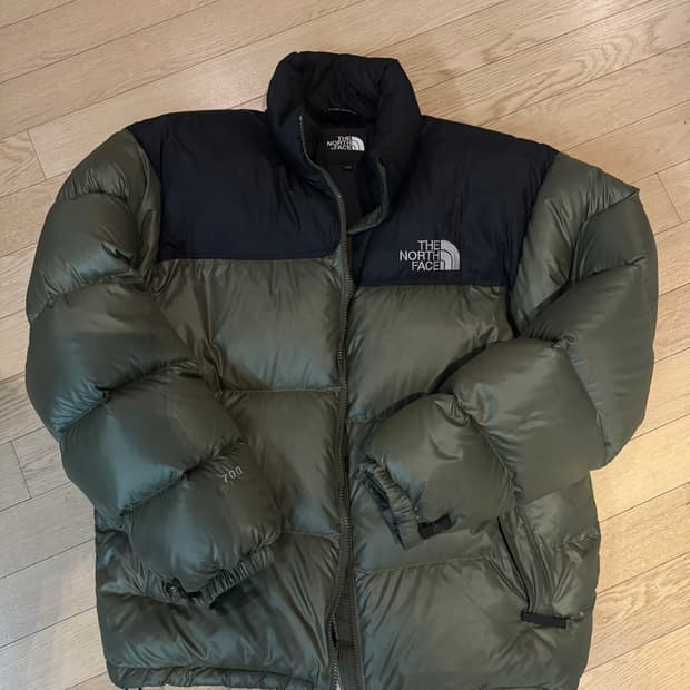 노스페이스 눕시 700 올리브 카키