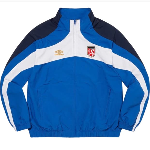 XL) 슈프림 엄브로 트랙자켓 블루 23ss