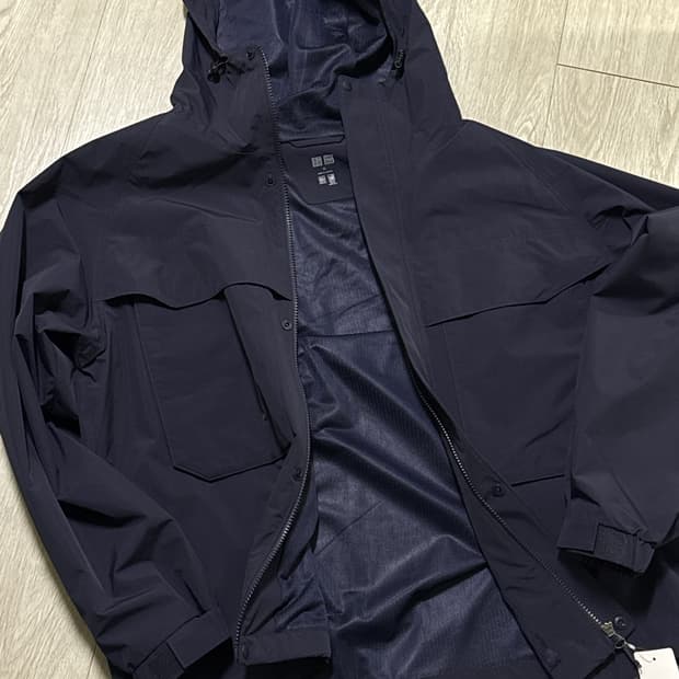 유니클로 윈드블럭 파카 (네이비 XL) 판매
