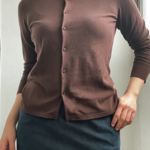 HIROKO BIS Basic Cardigan
