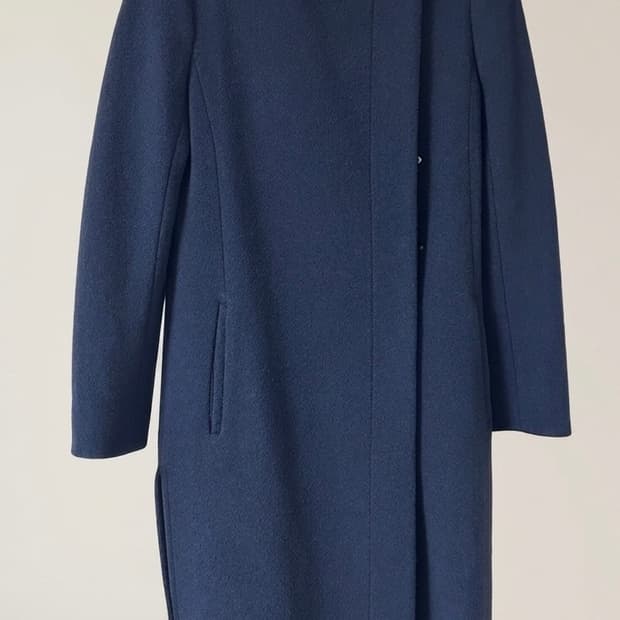 클럽모나코 네이비 울 코트