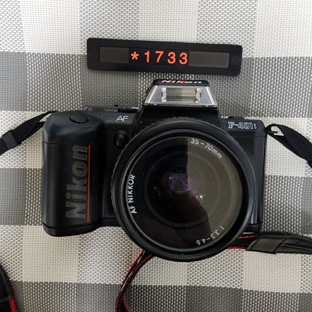 니콘 F 401s AF 필름카메라 35-70미리 줌렌즈