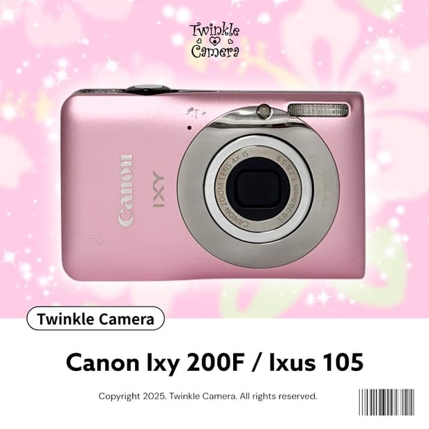Canon ixy 캐논 익시 200F (익서스 105)