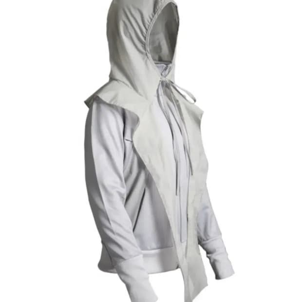 오호스 러플 져지 집업 그레이