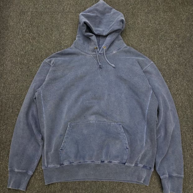 90's Ships outfitters 페이드 후드셔츠